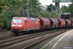 145 064-2 fuhr mit einen ganzzug am 18.09.13 durch hh-harburg