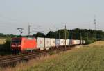 145 073 mit KM 50475 (Bremerhaven-Speckenbttel–Maschen Rbf) am 09.07.2013 zwischen Jesteburg und Maschen Rbf