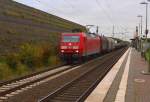 145 050-1 mit einem Mischer durch Allerheiligen am Freitag 23.10.2015