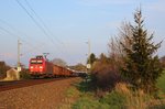 145 008 mit dem 51619 am 14.04.16 an der Schöpsdrehe bei Plauen/V.