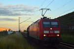 Rückleistung der 145 077-4 ist ein Kesselwagen.....hmmm ob die damit vielleicht Überlastet ist....lach. 22.6.2016