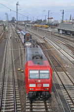 145 079-0 + Bombardier Twindexx Swiss Express @ Darmstadt am 01 Februar 2017. 