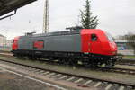 MEG 145 022-0 (91 80 6145 022-0 D-DB) am 13.02.2023 in Riesa.