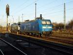 Am 03.04.2015 waren die 145 023-6 und die 145 030-7 von der Press in Stendal abgestellt .