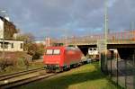 RHC 145 CL-13 in Neuss am Hafenbahnhof Heerdterbusch abgestellt.....Sonntag den 22.11.2015.