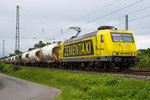 145 089-9 der RHC unterwegs als Zementaxi am 15.06.2016 bei Bielefeld