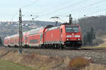 19.02.2017 Streckenabschnitt Uhingen 146 212-6