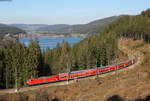 146 229-0 mit der RB 17279 (Freiburg(Brsg)Hbf-Seebrugg) bei Titisee 7.4.17