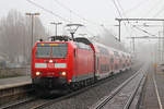 DB 146 119 als RE2 nach Düsseldorf Hbf.