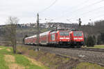 28.01.2018 Streckenabschnitt Uhingen 146 220-9 & 146 208-4