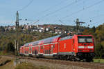 12.10.2018 Streckenabschnitt Uhingen 146 209-2 & 146 207-6                                                                                          