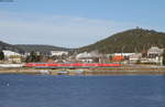 RB 17272 (Seebrugg-Freiburg(Brsg)Hbf) mit Schublok 146 235-7 bei Schluchsee 21.2.19