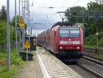 146 105 mit RE8 nach Bremerhaven=Lehe in Dedensen=Gümmer, 26.07.2022