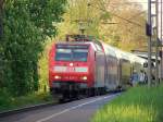 146 029-4 zieht den RE10442(RE4) von Dsseldorf kommend in den Baaler bahnhof herrein. Nach kurzem Aufenthalt wird sie ihren RE weiter richtung Aachen ziehen. 4.5.08