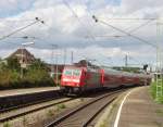 146 201-9 fhrt mit IRE 4907 Karlsruhe - Stuttgart durch S-Feuerbach. 18.08.08