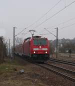 146 216-7 mit dem RE 19616 (Singen - Stuttgart) in Mhlhausen am 24.