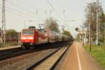 RE 10422 mit 146 030-2 in Kohlscheid am 10.04.11