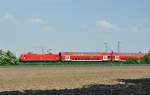 146 015-3 RE5 mit Dostos nach Emmerich, kurz vor dem Bf Brhl - 23.04.2011