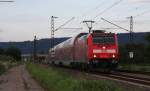 146 238-1 mit dem RE 4725 (Karlsruhe Hbf-Konstanz) bei Malsch 9.7.12