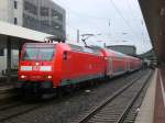 BR 146 als RE1 nach Hamm (Westfalen) im Hauptbahnhof Duisburg.(17.7.2012) 