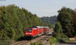 146 233-2  Donaueschingen  mit dem RE 26517 (Offenburg-Schliengen) bei FR-St.Georgen 28.9.14