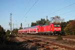 146 233-2  Donaueschingen  am 27.09.2014 bei der Ausfahrt als RE (Schliengen - Offenburg) aus Orschweier in Richtung Lahr (Schwarzw).