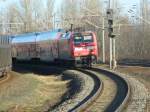 146 019 auf Linie RE30 nach Naumburg(Saale) am 14.01.2016 bei der Einfahrt in den Bhf Weißenfels.