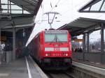 146 232-4 als Schublok eines RE´s von Konstanz nach Karlsruhe Hbf am 05.01.08 in Offenburg Hbf.