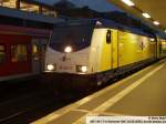 ME 146 17 der metronom Eisenbahngesellschaft am Abend wartet in Hannover auf Abfahrt Richtung Gttingen.
