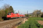 146 111-0 mit dem RE 17017 (Offenburg Basel Bad Bf) bei Kollmarsreute 7.4.17