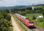 146 226-6 mit dem RE 5343 (Offenburg-Basel SBB) bei Denzlingen 22.6.18