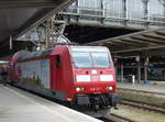 DB 146 127 mit dem RE 4420 von Hannover Hbf nach Bremerhaven-Lehe, am 14.04.2020 in Bremen Hbf.