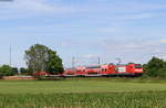 146 223-3 mit der RB 17031 (Offenburg-Freiburg(Brsg)Hbf) bei Hugsweier 26.5.20