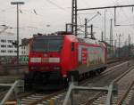 DB 146 127 am 19.02.2016 abgestellt in Hannover Hbf.