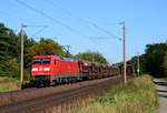 152 053 mit GB 60698 Sachsendorf - Salzbergen am 24.08.2016 bei Groß Gleidingen  