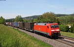 152 146-7 mit einem KV Zug bei Kollmarsreute 17.5.17