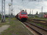 Am 24.06.2017 kam 152 145 mit einem Kalizug aus Richtung Wittenberge nach Stendal und fuhr weiter Richtung Magdeburg.