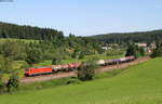 152 089-9 mit dem GC 60484 (Hausach-Rammelswiesen) bei Stockburg 13.6.17