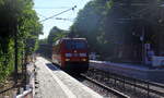 152 090-7 DB kommt  als Lokzug aus Aachen-West nach Köln-Gremberg und kommt aus Richtung Aachen-West,Aachen-Schanz,Aachen-Hbf,Aachen-Rothe-Erde und fährt durch Aachen-Eilendorf in Richtung