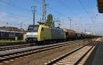 152 196-2 mit Getreidezug. Aufgenommen am 11.05.2016 im Bremer Hauptbahnhof.