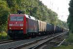 Railion 152 041-0 mit Gterzug in Datteln am 24.08.2007