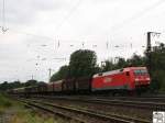 Von Erlangen her kommend durchfuhr am 28. Juni 2008 Baureihe 152 027-9 Frth in Bayern.