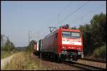 152 152 schleppt einen Containerzug von Hamburg nach Salzburg.