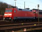 152 146-7 steht abgestellt in Aachen West und wartet auf neue Aufgaben.