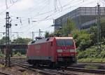 152 114-5 beim Umsetzten in Aachen-West Gbf, 20.7.10