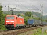 DB 152 043-6 in Limperich am 16.6.2011