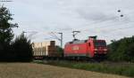 152 097-2 mit einer L Sendung (?) bei Himmelstadt 23.6.11