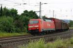 152 010-5 mit Gz bei Fulda am 11.07.2009