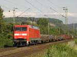 DB 152 009-7 in Limperich am 21.7.2011