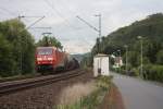 152 166-5 fuhr am 30.08.11 durch Leubsdorf.